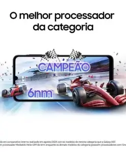 Alternative view of Celular Samsung Galaxy A07 128GB, 4GB, Câmera 50MP,
