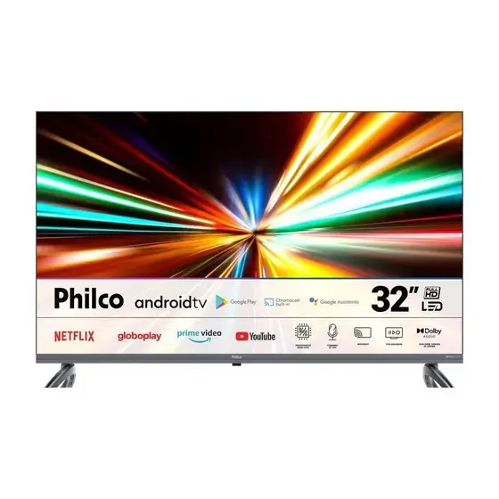 Smart 32 Philco Led HDR10 P32SAA Bivolt
