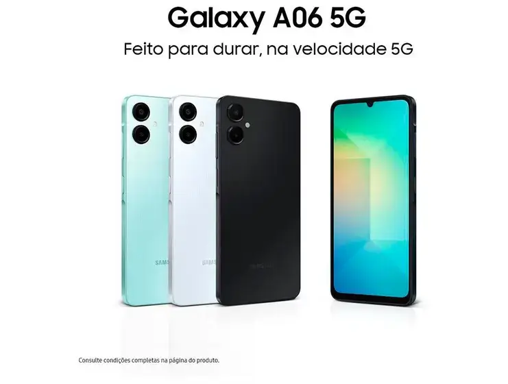 Smartphone Samsung Galaxy A06 5G 128GB 4GB RAM - Imagem 2