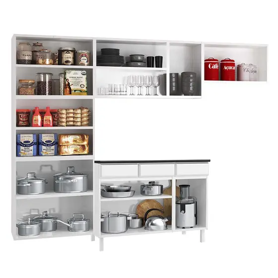 Cozinha de Aço Completa Telasul Diamante 4Pçs 3VD - Imagem 2