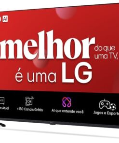 Alternative view of Smart TV LG UHD AI 4K 43 UA75 2025 Processador a7