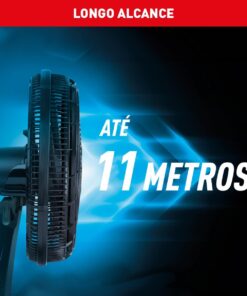 Ventilador de Mesa Arno X-Treme 7 40cm 7 Pás 3 Velocidades