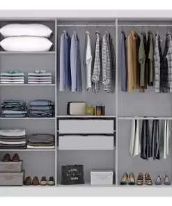 Alternative view of Guarda-roupa Casal 6 Portas 2 Gavetas ouro