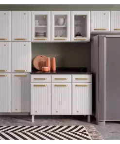 Cozinha de Aço Completa Telasul Diamante 4Pçs 3VD