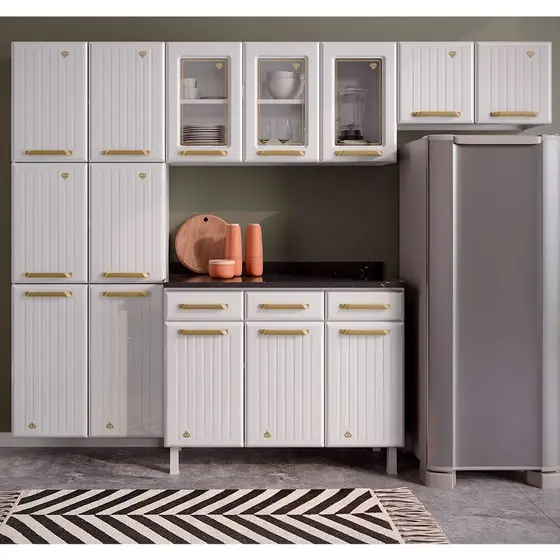 Cozinha de Aço Completa Telasul Diamante 4Pçs 3VD