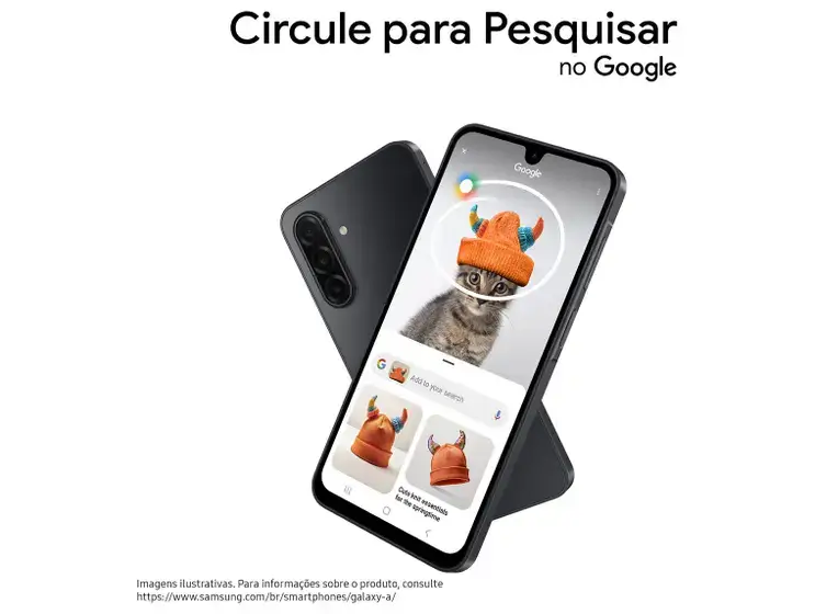 Smartphone Samsung Galaxy A17 256GB 5G 8GB RAM Cinza - Imagem 3