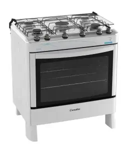Fogão Esmaltec Ágata 5 Bocas Branco