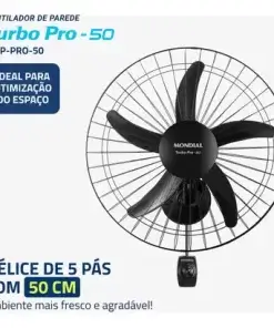 Alternative view of Ventilador de Parede Turbo