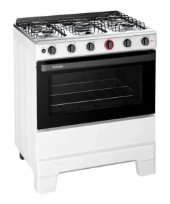 Fogão 5 Bocas Esmaltec Branco Ideal Super BR 5121