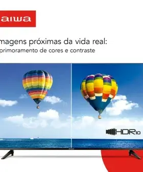 Alternative view of Smart TV 43" Aiwa AWS-TV-43-BL-02-A - Bivolt