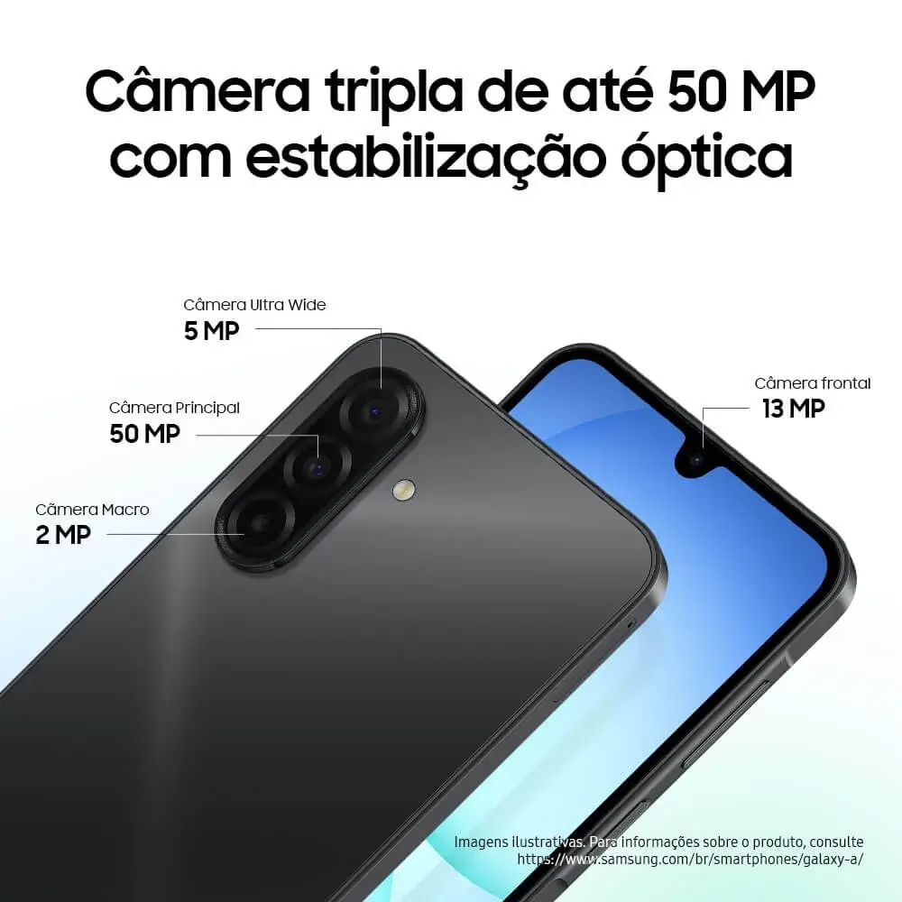 Smartphone Samsung Galaxy A17 128GB 5G 4GB RAM - Imagem 3