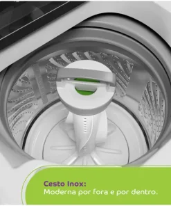 Alternative view of Lavadora de Roupas Consul 13kg Cesto Inox