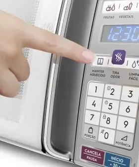 Alternative view of Micro-ondas Electrolux 34L Função Tira Odor e Manter Aquecido