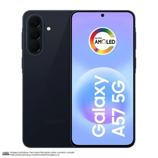 Smartphone Samsung Galaxy A57 128GB 5G 8GB Azul Escuro