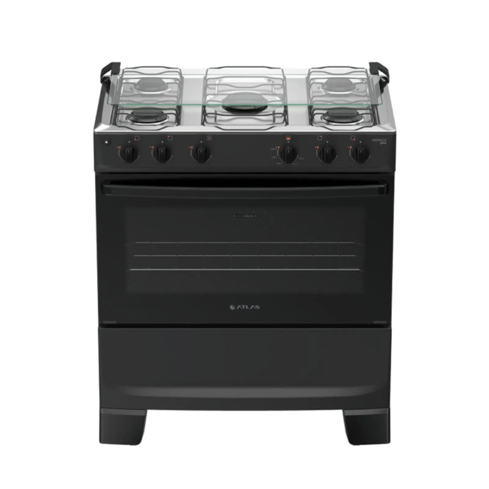 Fogão Mônaco Plus 5 Bocas Automático Mesa de Inox