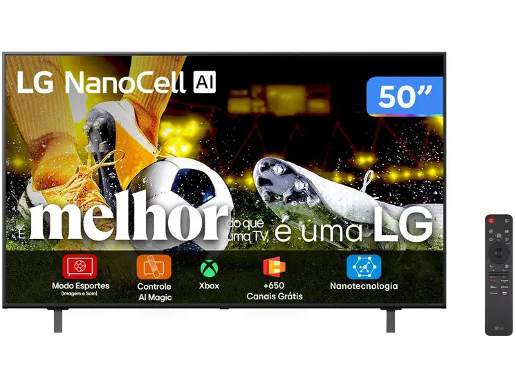 Smart TV LG NanoCell AI 50 4K UHD WiFi Bluetooth webOS 5 - Imagem 4