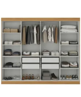 Guarda Roupa Casal 8 Portas Paris - Imagem 3
