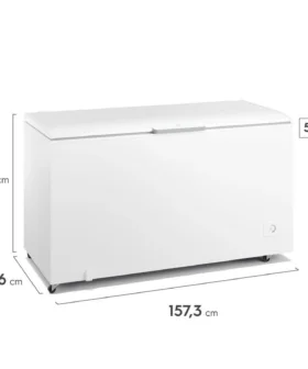 Alternative view of Freezer Horizontal Electrolux 513L 1 Porta Inverter HI550T