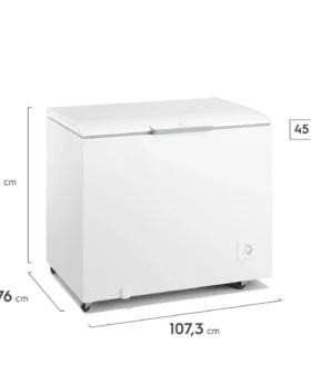 Freezer Horizontal Electrolux 315L 1 Porta Inverter - Imagem 3