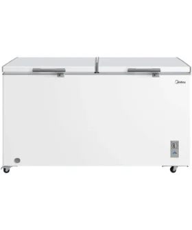 Freezer Horizontal 2 Portas 508L Branco Inverter Bivolt Midea