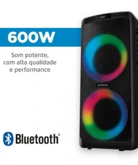 Caixa De Som Party Box Mondial Pbx-600 Bluetooth - Imagem 4