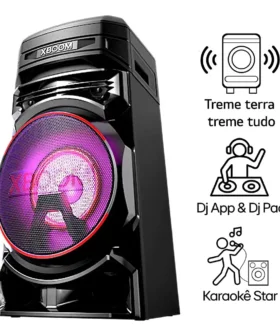 Caixa De Som Lg Xboom Rnc5 Preta