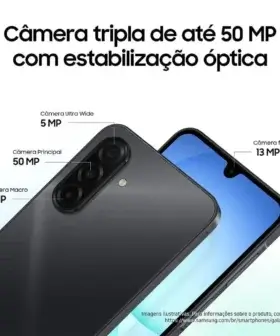Alternative view of Smartphone Samsung Galaxy A17 128GB 4GB RAM 4G Preto